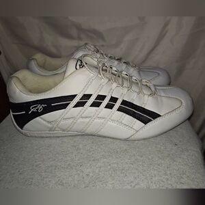 FUBU White and Black Men's Sneakers SIZE 8